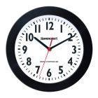 Radio Controlled Clock - Black 22cm/8.7" [1525]