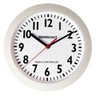 Radio Controlled Clock - White 22cm/8.7" [1526]