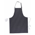 Butchers Apron (Navy/White) [7026]