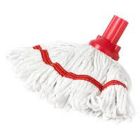 Socket Micro-Fibre Mop Head Red [7117]