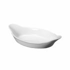 Genware Oval Eared Dish Pack of 6 28cm White [7618]