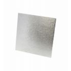 Silver Cake Board 10" Square, 3mm Thickness [7649]