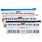 Pencil Case 330 x 127mm Clear Pack of 12 [45172]