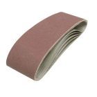 Sanding Belts 75 x 533mm, Pack of 5 (120 Grit) [4727]