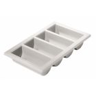 Cutlery Tray/Box Full Size 13" x 21" Grey [777839]