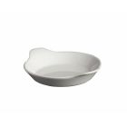 Genware Round Eared Dish Pack of 12 13cm White [778697]