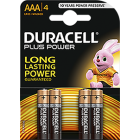 Batteries AAA Pack of 4 Duracell [2127]