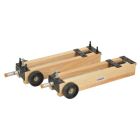 Dynamics Trolleys Wooden - Pair [0066]