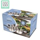 Saucepan Set 3 Piece, Stainless Steel [77179]