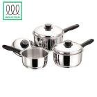 Saucepan Set 3 Piece [7016]