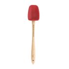 Spoon - Silicone Large with Wooden Handle [77048]