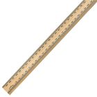 Ruler Premium Hardwood 1 Metre Length in cm's [0896]