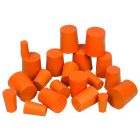 Rubber Stoppers/Rubber Bungs Solid Pk 10 Bottom 33mm [1165]