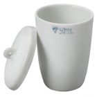 Crucibles Porcelain Tall Form with Lid 25ml Pack of 10  [9180]