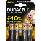 Batteries AA Pack of 4 Duracell [2124]