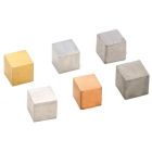 Cubes for Density Set of 5 20mm Brass [0346]