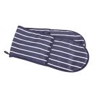 Double Oven Gloves Navy/White [77115]