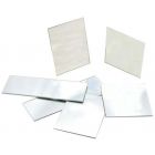 Mirrors Plane Glass Unmounted Set of 10 150 x 50mm [0315]