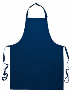 Cotton Bib Apron (Navy) [7027]