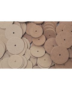 MDF Wheels Pack of 100 40mm [4321]