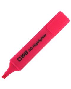 Highlighter Pen Pink Pack of 10 [45162]