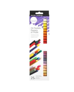 Daler Rowney Oil Pastels Set of 25 [48508] 