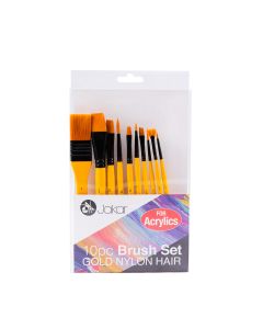 Acrylic Brushes Set of 10 [48526]