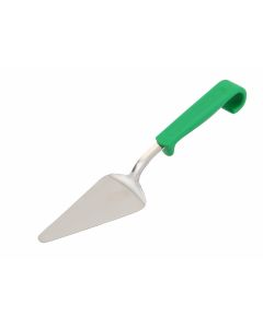 Genware Plastic Handle Cake Server Green [777602]