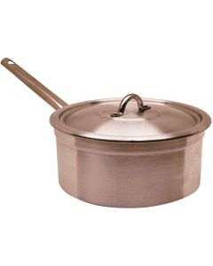 Genware Heavy Duty Saucepan & Lid 20cm 4 Litre [777667]