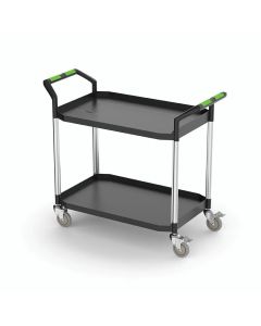 Duralab Lab Trolley 2 Shelf Large 110 x 52 x 95cm [80868] 