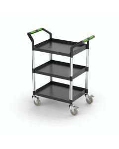 Duralab Lab Trolley 3 Shelf Small 85 x 48 x 102cm [80869]