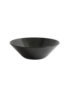 Luna Serving Bowls Pack of 6 24cm Dia. x 8cm H Black  [777764]