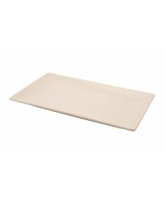 Luna Rect. Coupe Plate Pack of 6 30 x 15cm White  [777766]