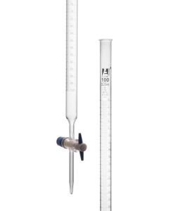 Burette Class-B 100ml 3.3. Boro. Glass PTFE Stck Labglass  [1970]