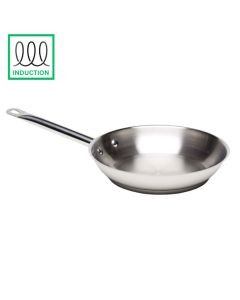 Genware Frypan (Frying Pan) 24cm 18/4 S.Steel [777462]