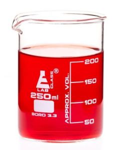 Labglass Beaker Low Form Borosilicate Glass 800ml [2590]