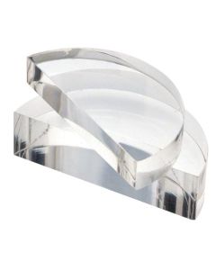 Acrylic Block Semi Circular 100 x 12mm [0138]