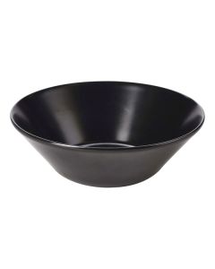 Black Stoneware Serving Bowl 24 x 8cm [77204]