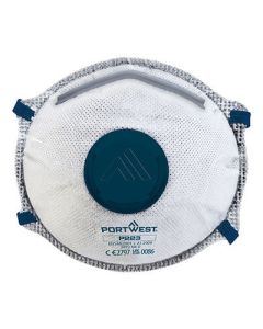 Respirator FFP2 Carbon Valved - Dolomite Pk of 10  [1881]