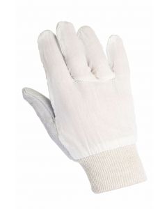 Cotton Backed Chrome Glove Pair [4000]