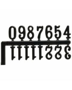 Clock Numerals Set - Black [4887]