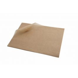 275x300mm Brown Greaseproof Paper Sheets