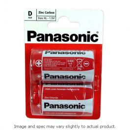 Batteries D Panasonic Pack Of 2